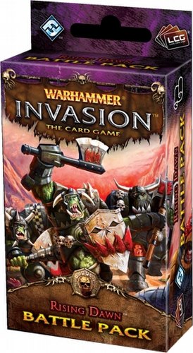 Warhammer Invasion LCG: The Bloodquest Cycle - Rising Dawn Battle Pack Box [6 packs]