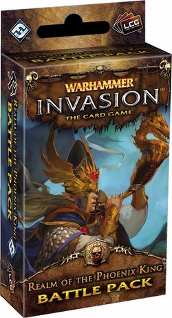 Warhammer Invasion LCG: The Capital Cycle - Realm of the Phoenix King Battle Pack Box [6 packs]
