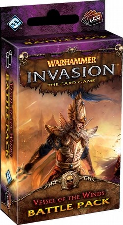 Warhammer Invasion LCG: The Bloodquest Cycle - Vessel of the Winds Battle Pack Box [6 packs]