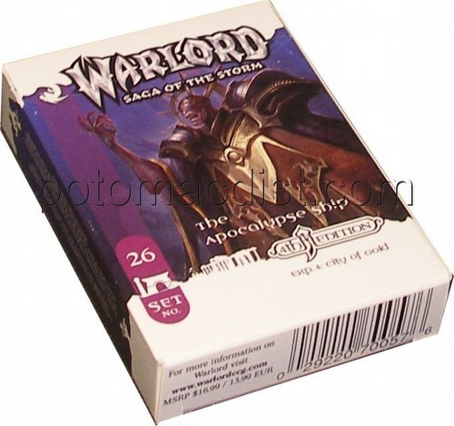 Warlord CCG: 4th Edition Exp. #4 City of Gold - The Apocalypse Ship Adventure Path Set (#26)