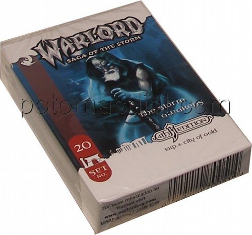 Warlord CCG: 4th Edition Exp. #4 City of Gold - The Storm Awakens Adventure Path Set (#20)