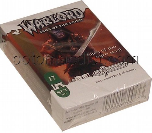 Warlord CCG: 4th Edition Exp. #3 Sands of Oblivion - Rites of the Ogre Magi Adventure Path Set (#17)
