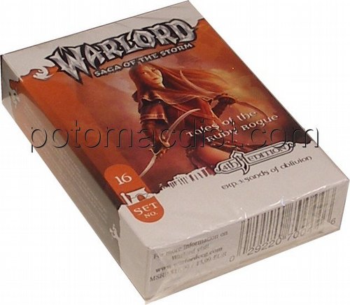 Warlord CCG: 4th Edition Exp. #3 Sands of Oblivion - Tales of the Ruby Rogue Advent. Path Set (#16)