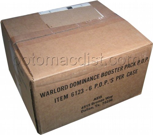 Warlord CCG: Dominance Booster Box Case [6 boxes]