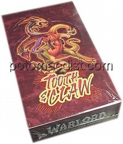 Warlord CCG: Tooth & Claw Booster Box
