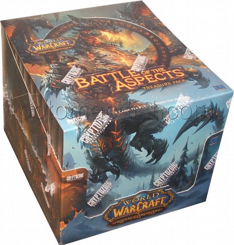 World of Warcraft Trading Card Game [TCG]: Battle of the Aspects Treasure Pack Box