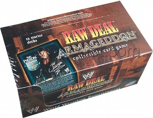 Raw Deal CCG: Armageddon Starter Deck Box