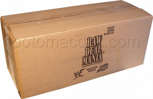 Raw Deal CCG: Mania Booster Box Case [6 boxes]