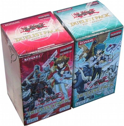 Yu-Gi-Oh: GX Jaden Yuki 3/Jesse Anderson Duelist Pack Booster Box Combo [1st Edition]