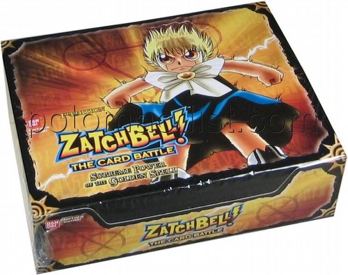 Zatch Bell CCG: Supreme Power of the Golden Spell Booster Box