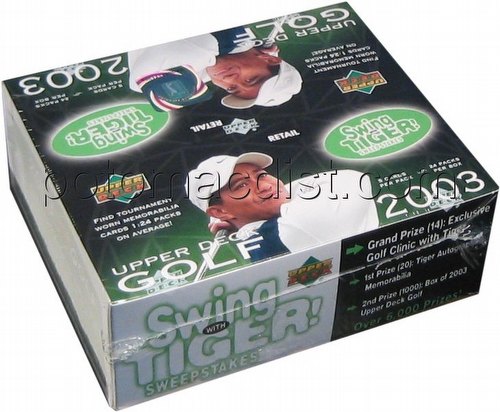 2003 Upper Deck Golf Cards Box [Retail]