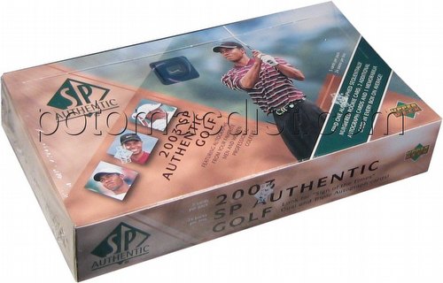2003 Upper Deck SP Authentic Golf Cards Box [Hobby]