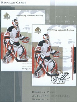 04/05 2004/2005 Upper Deck SP Authentic Hockey Cards Box