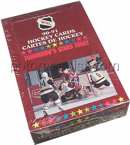 90/91 1990/1991 7th Inning Sketch WHL Hockey Cards Box