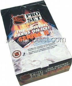90/91 1990/1991 Pro Set Series 2 Hockey Cards Box [French]