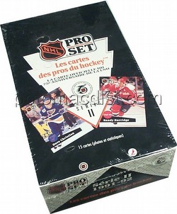1991/1992 Pro Set Series 2 Hockey Cards Box [French]