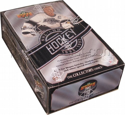 92/93 1992/1993 Upper Deck Low Number Hockey Cards Box