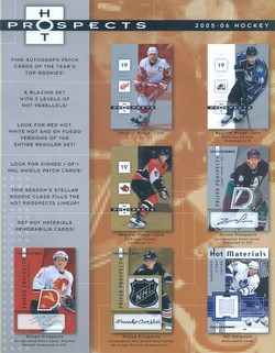 05/06 2005/2006 Fleer Hot Prospects Hockey Cards Box