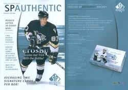 05/06 2005/2006 Upper Deck SP Authentic Hockey Cards Box