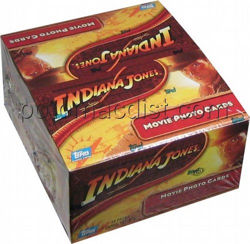 INDIANA JONES CRYSTAL SKULL SET OF 90 CARDS 