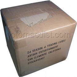 Twenty-Four 24 TV Show Season 4 Trading Cards Box Case [12 boxes]