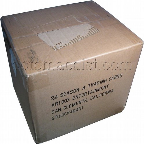 Twenty-Four 24 TV Show Season 4 Trading Cards Box Case [12 boxes]