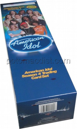 American Idol Season 4 Trading Cards Box
