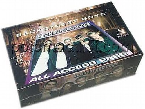 Backstreet Boys All Access Photocards Trading Cards Box