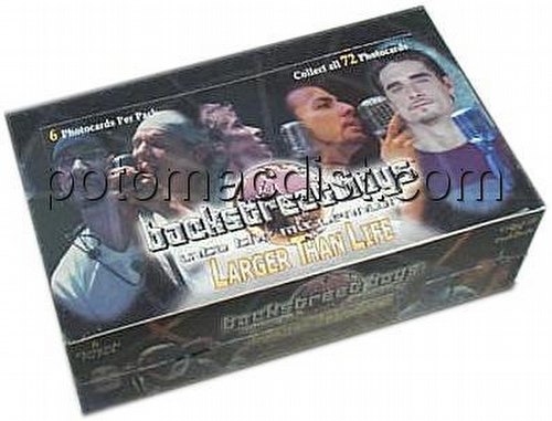 Backstreet Boys Larger/Life Photocards Trading Cards Box