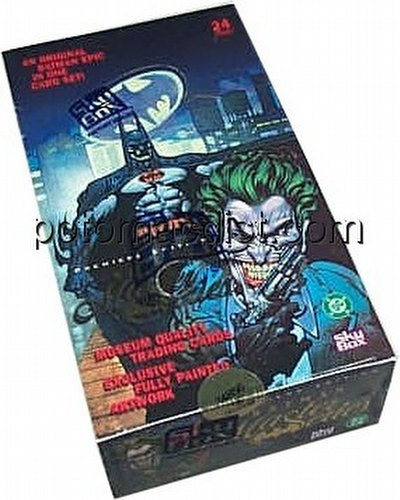 Batman Master Series Trading Cards Box
