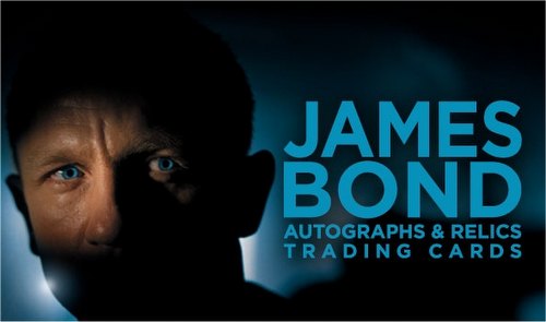 James Bond 2013 Autographs and Relics Trading Cards Box Case [12 boxes]