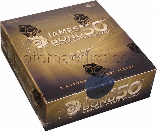 James Bond 50th Anniversary Series 1 Trading Cards Box