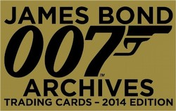 James Bond Archives 2014 Edition Trading Cards Box