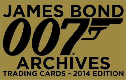 James Bond Archives 2014 Edition Trading Cards Box