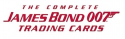 The Complete James Bond 007 Trading Cards Binder Case [4 binders]