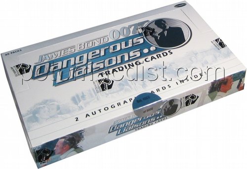 James Bond 007 Dangerous Liaisons Trading Cards Box