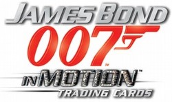 James Bond In Motion Lenticular Trading Cards Binder Case [4 binders]