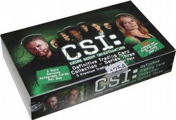 C.S.I. Series 3 Trading Cards Box