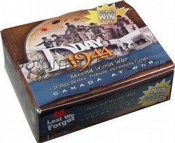 Lest We Forget: D-Day - Canada at War Trading Cards Box [English]