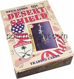 Desert Storm: Operation Desert Shield Trading Cards Box [Pacific]