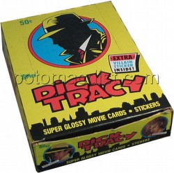 Dick Tracy Movie Trading Cards Box