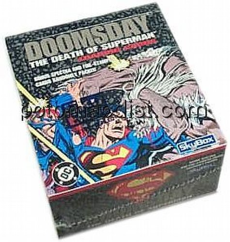 Doomsday: The Death of Superman Trading Cards Box