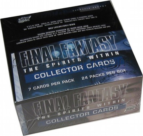 Final Fantasy The Spirits Within Movie Collector Cards Box (24 pack box)