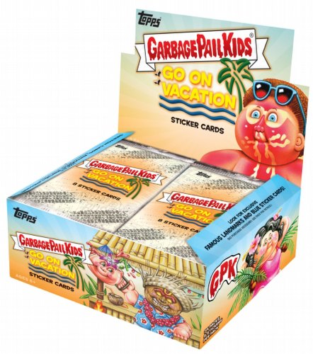 Garbage Pail Kids 2023 Series 2: Goes on Vacation Sticker Cards Box [Hobby]