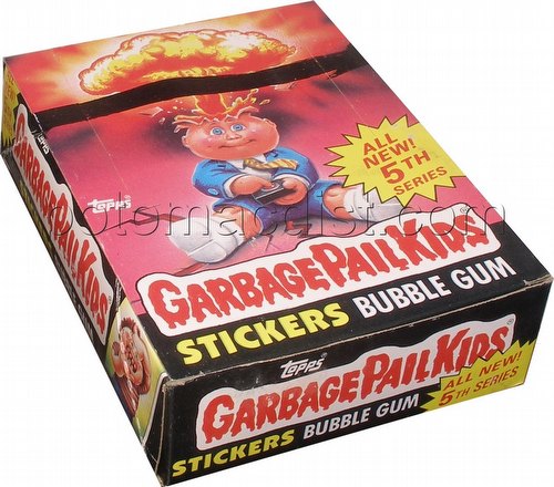 Garbage Pail Kids Series 5 [1986] Gross Stickers Box