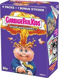 Garbage Pail Kids Brand New Series 3 [2013] Gross Stickers Blaster (Value) Box Case [Retail/16 box]