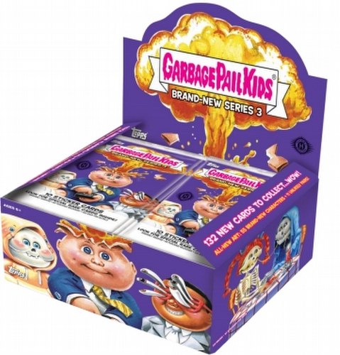 Garbage Pail Kids Brand New Series 3 [2013] Gross Stickers Case [Hobby/8 boxes/Factory Sealed]