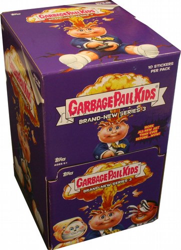 Garbage Pail Kids Brand New Series 3 [2013] Gross Stickers Gravity Feed Box [Retail]