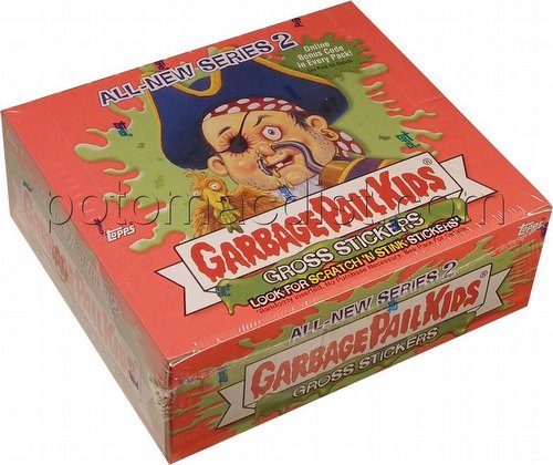 Garbage Pail Kids All New Series 2 Gross Stickers Box [2004/Retail]