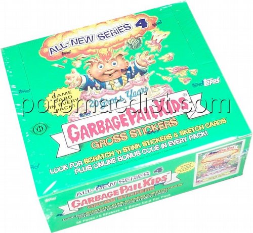 Garbage Pail Kids All New Series 4 [2005] Gross Stickers Box [Hobby]